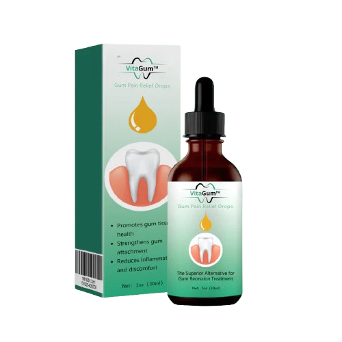 Dentique™ Drops | Lindra tandköttssmärtor på 5 minuter och stärk ditt tandkött med 98%!
