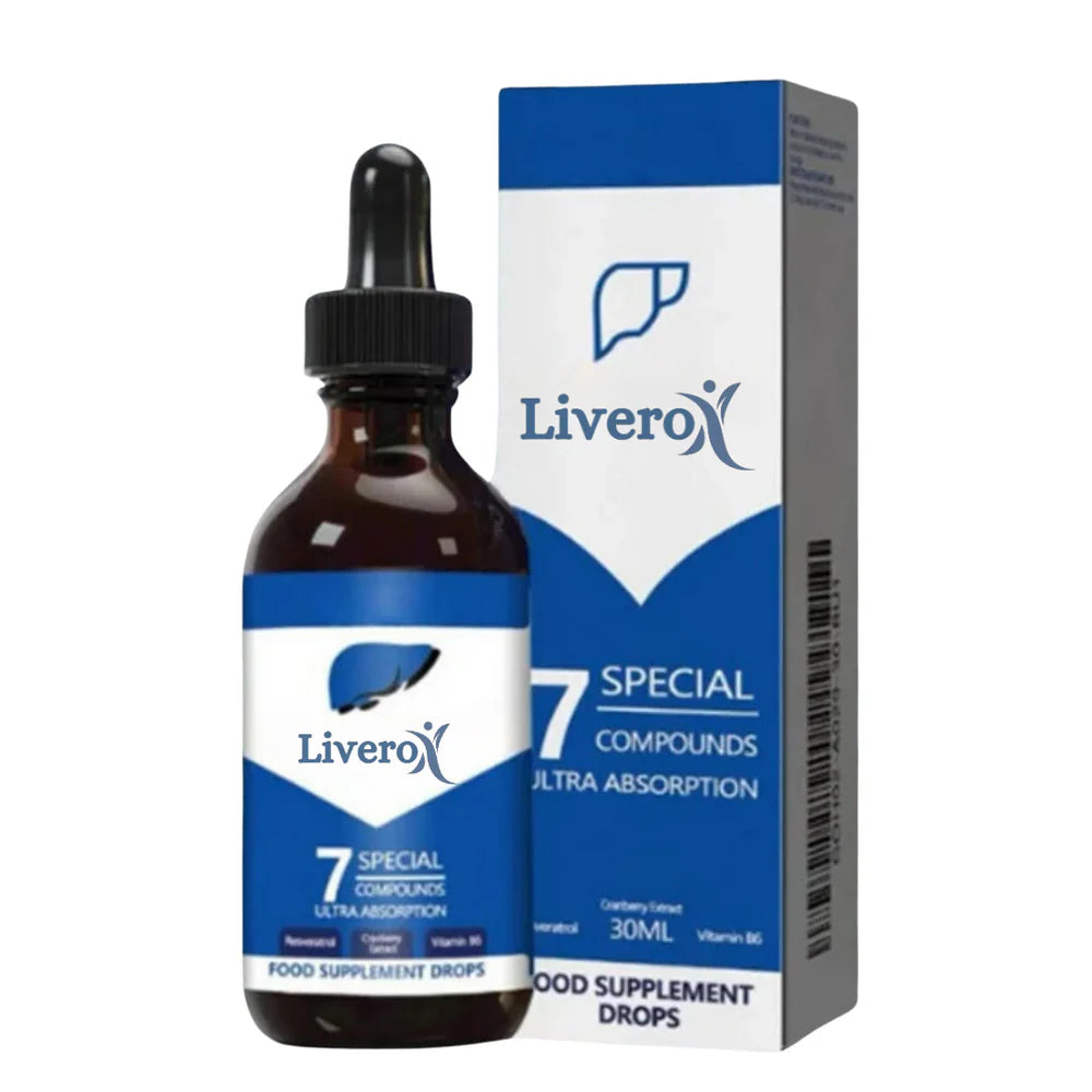 Liverox™ Drops | Återställ din leverhälsa på 1 vecka!